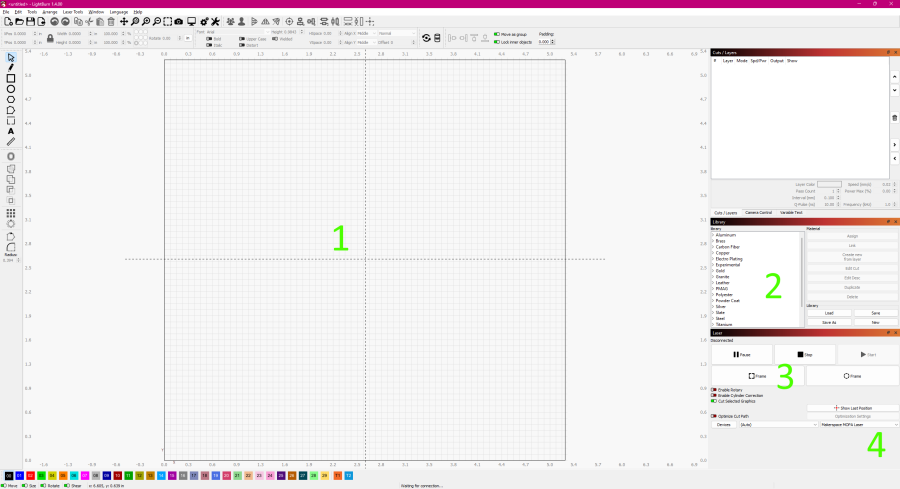 Lightburn Differences with a Fiber Laser